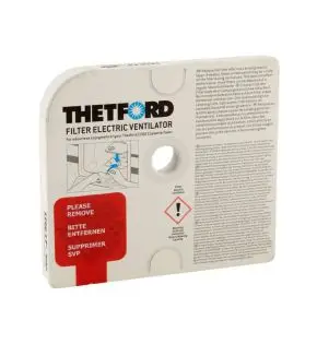 Filter til ventilator - Reservedele til Thetford toilet